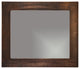 Premier Copper MFREC3631 36 Inch Hammered Rectangular Copper Mirror