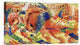 "The City Rises" Stretched Canvas Giclee by Umberto Boccioni, 22"x13"