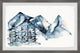 "The Snow Lane" Framed Painting Print, 18x12