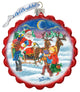 Happy Holidays To All Wreath  Ornament