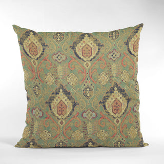 Nile Romero Woven Luxury Throw Pillow, Double sided 22"x22"