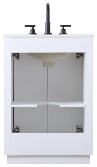 Elegant Lighting VF29024 Chase 24" - White