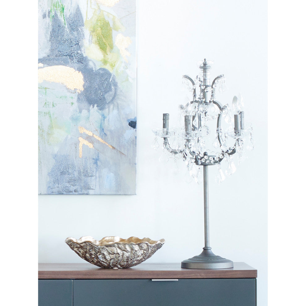 Retro Luisa Table Lamp - Clear