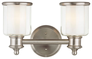 Middlebush 2-Light Bath Vanity, Brushed Nickel