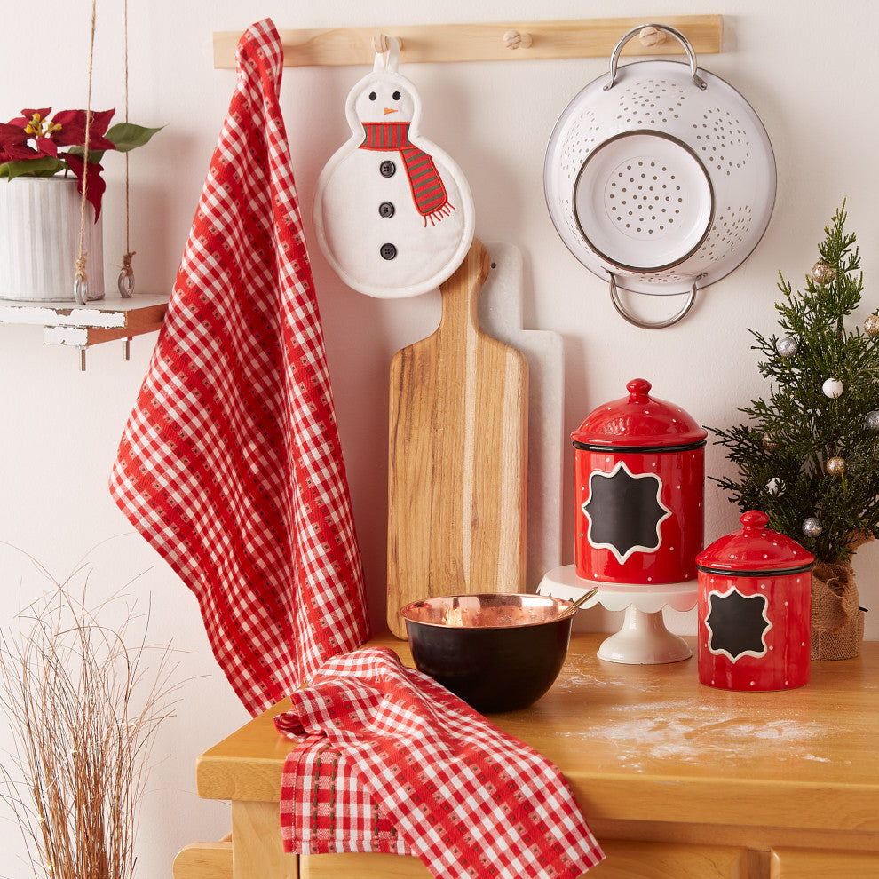 DII Holiday Potholder Gift Set  3 Piece