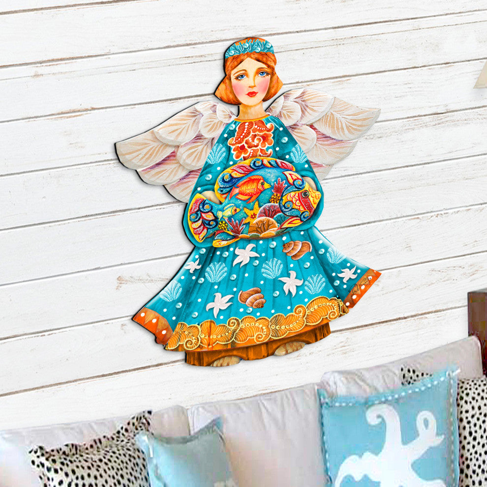 Guardian Of The Sea Angel Ornament
