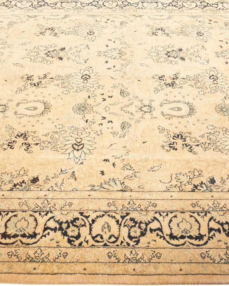 Mogul, One-of-a-Kind Hand-Knotted Area Rug  - Beige, 6' 0" x 9' 3"