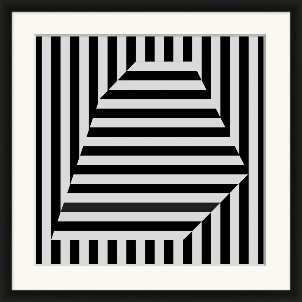 White Stripes 11, Giclee Reproduction Artwork