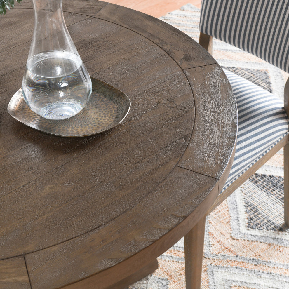 Quincy 42 inch Round Dining Table Desert Gray