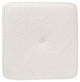 Isaiah Modern and Contemporary Ivory Boucle Upholstered Ottoman