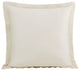 Lyocell Euro Sham, 27"x27", 1 Piece, Ivory