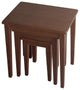 Regalia 3-Pc Nesting Table Set, Walnut