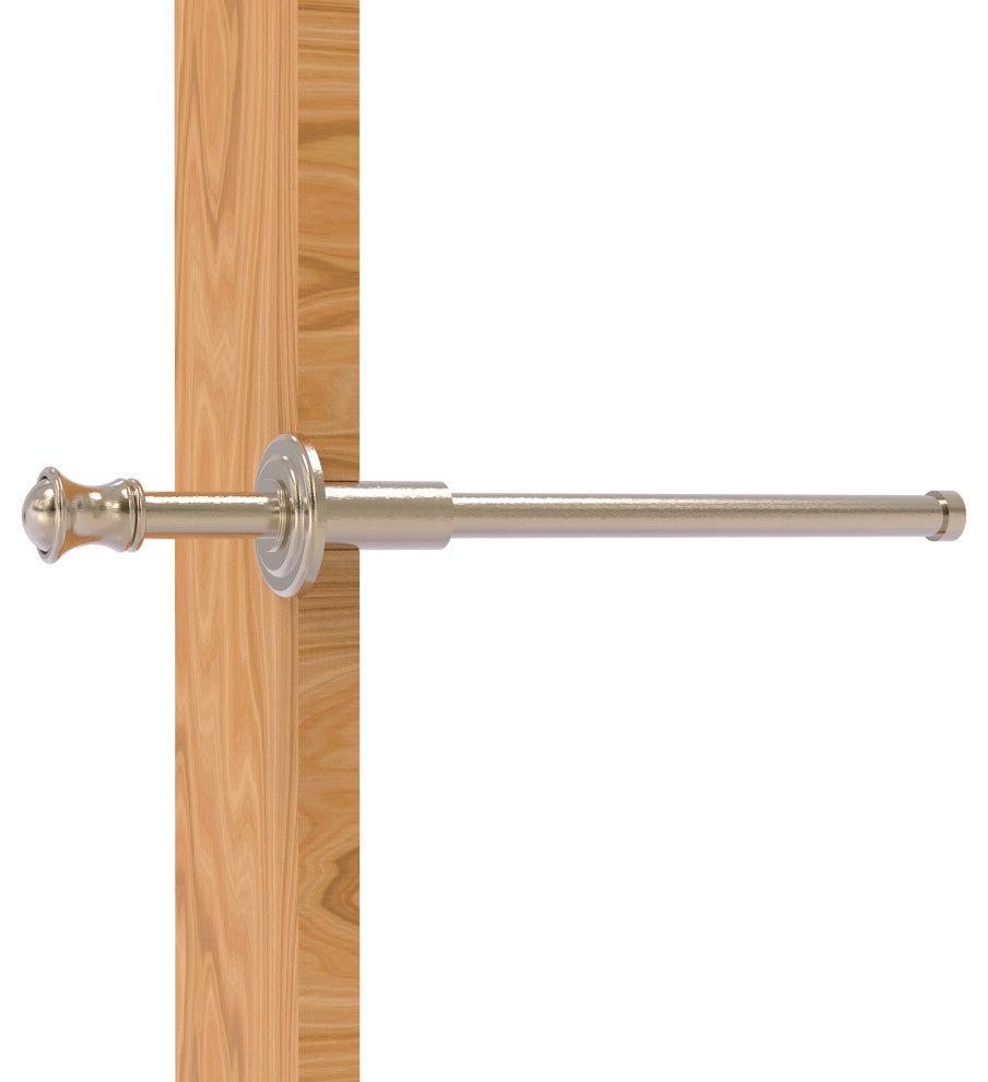 Carolina Retractable Pullout Garment Rod, Antique Pewter