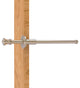 Carolina Retractable Pullout Garment Rod, Antique Pewter