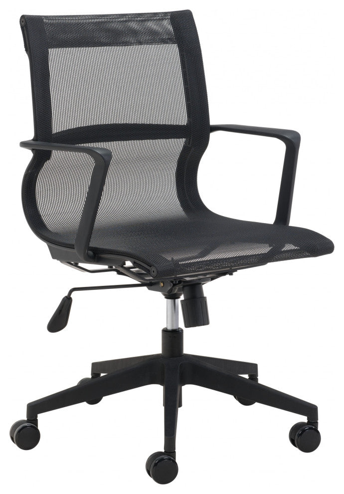 Mod All Black Mesh Office Chair