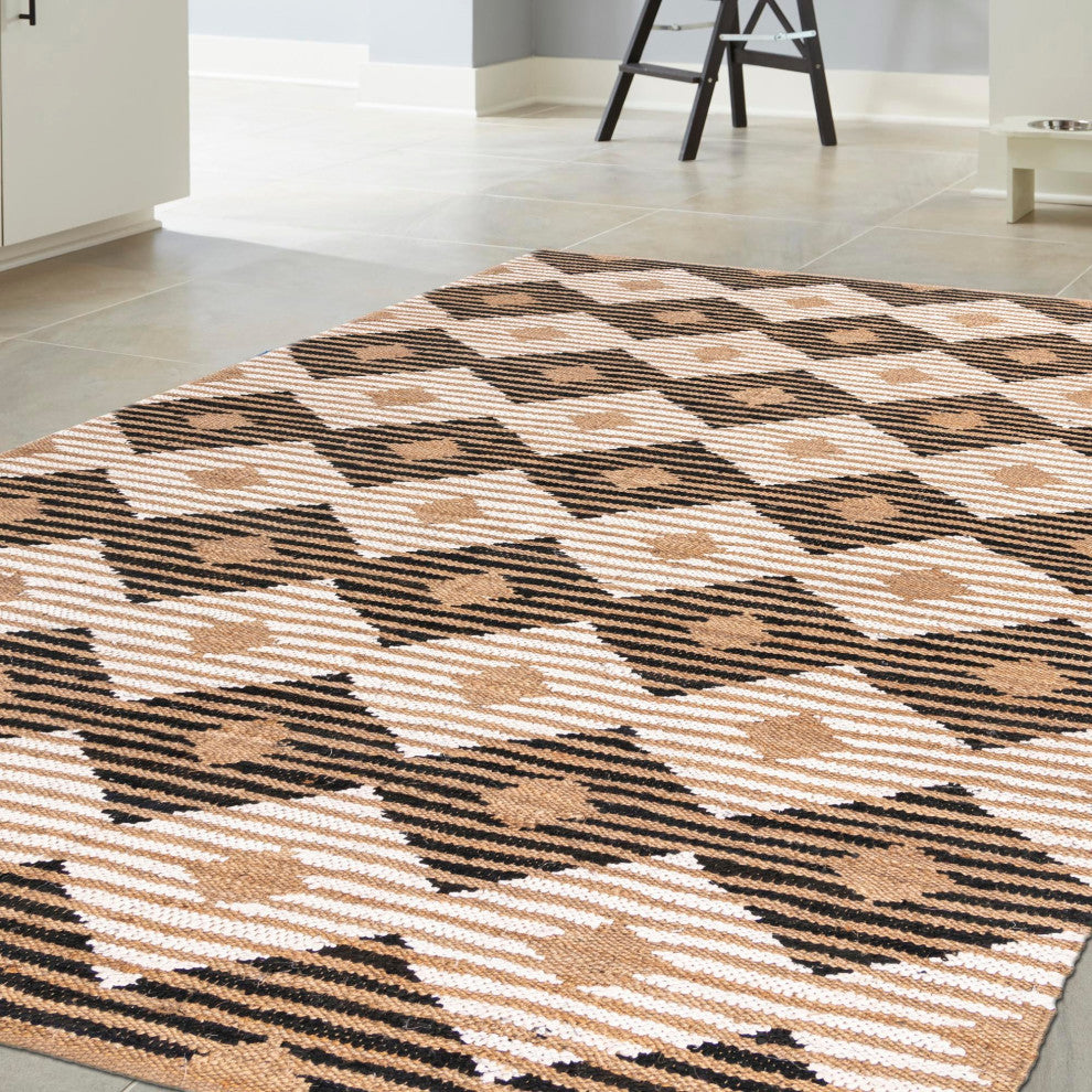Contemporary Rectangle Area Rug 10'x13'11" Jacqueline Collection