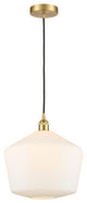 Innovations 616-1P-SG-G651-12-LED 1-Light Mini Pendant, Satin Gold