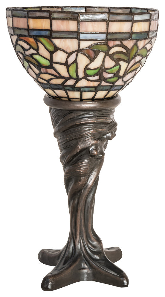 15 High Tiffany Turning Leaf Mini Lamp