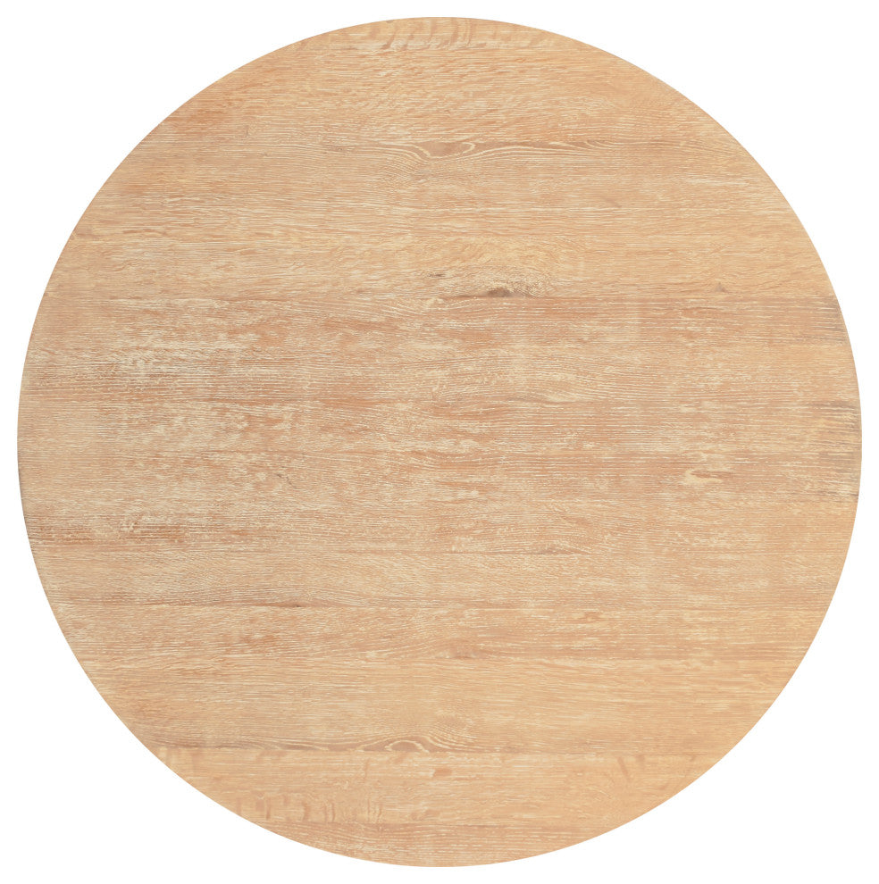 Linette Dining Table, Solid White Oak Wood