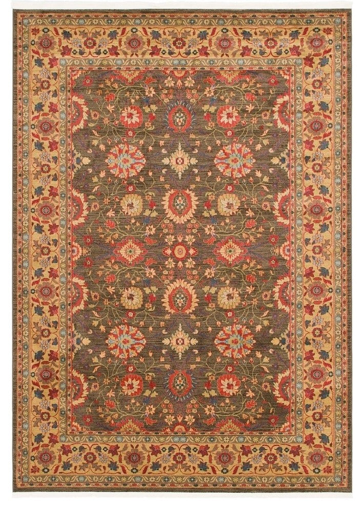 Traditional Stirling 8'x11' Rectangle Bronzed Area Rug