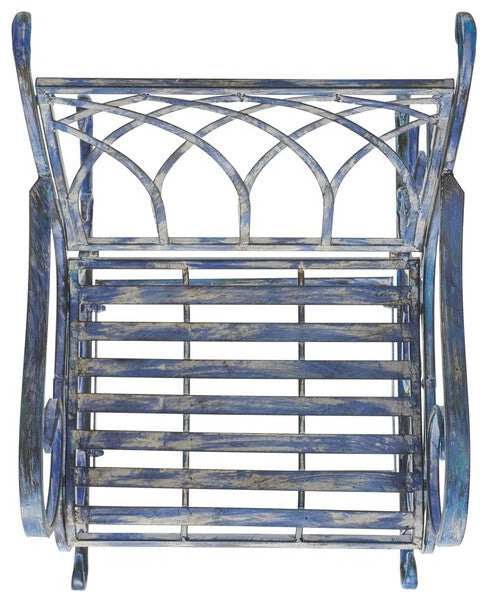 Safavieh Medrano Rocking Chair, Mossy Blue