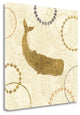 "Undersea Gold III" By Veronique Charron, Giclee Print on Gallery Wrap Canvas