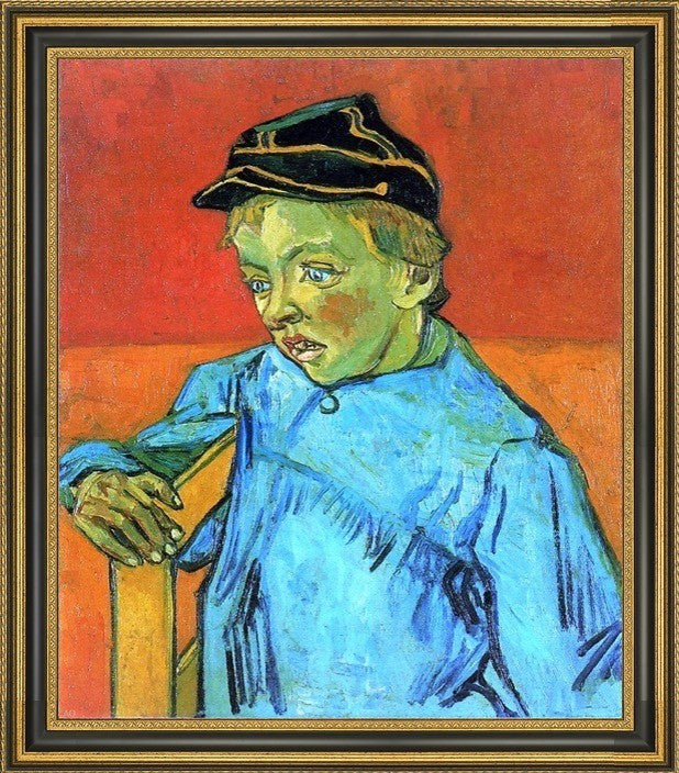 Vincent Van Gogh Schoolboy (Camille Roulin)