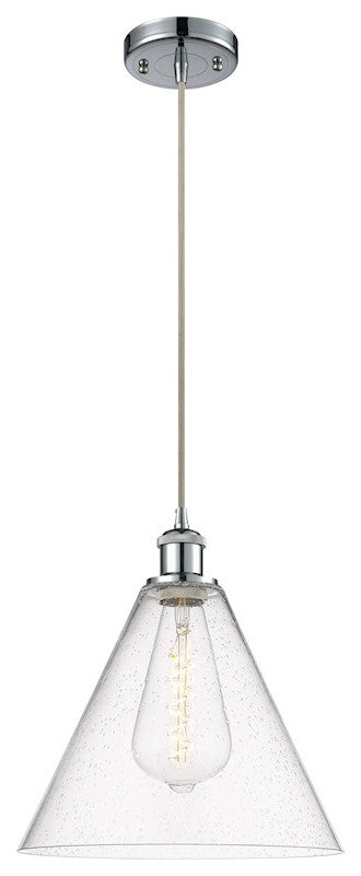 Innovations Lighting 516-1P-PC-GBC-124 1 Light 12" Mini Pendant