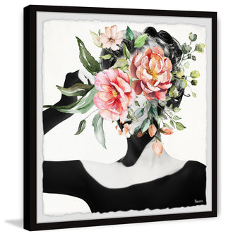 "Wild Bloom" Framed Painting Print, 24"x24"