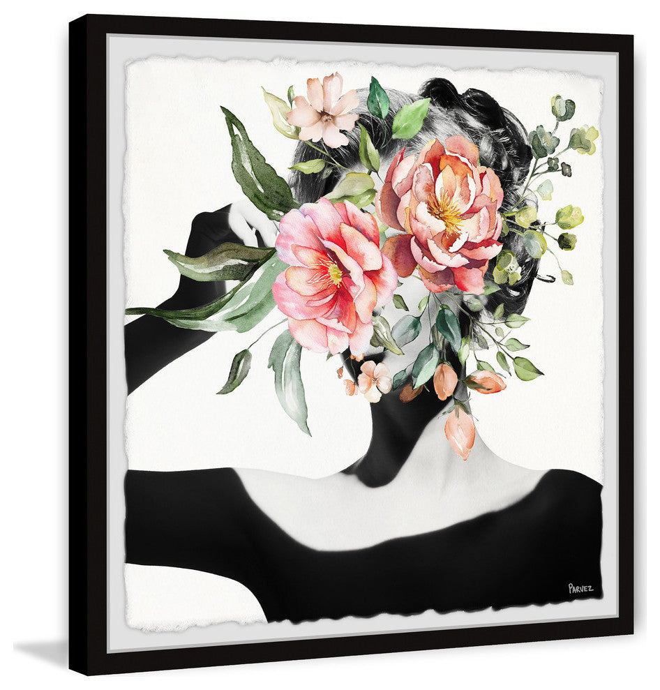"Wild Bloom" Framed Painting Print, 24"x24"