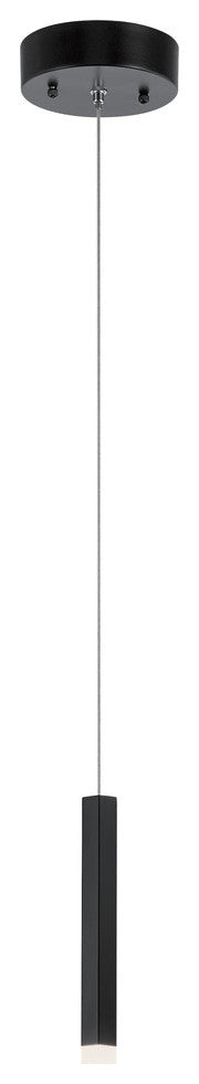 Soho Single Pendant, Black