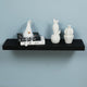 Mission Floating Shelf, Black, 48"