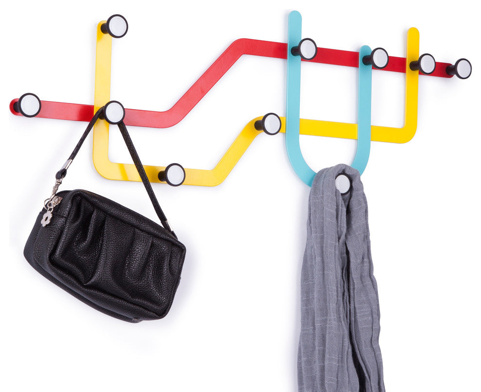 Subway Multi Hook, Multi-Colored
