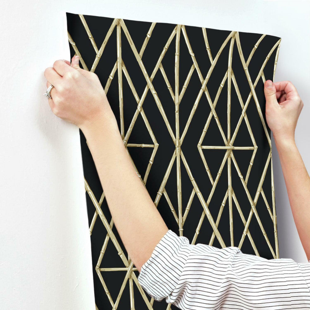 Riviera Bamboo Trellis Wallpaper