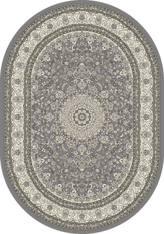 Ancient Garden Rug, 6'7"X9'6" Oval