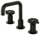 Kingston Brass KS1410RX Widespread Bathroom Faucet, Push Pop-Up