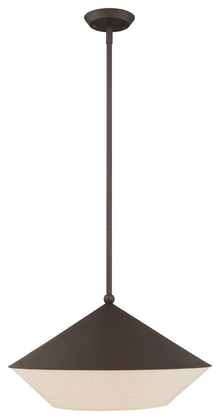 Livex Lighting Bronze 1-Light Pendant