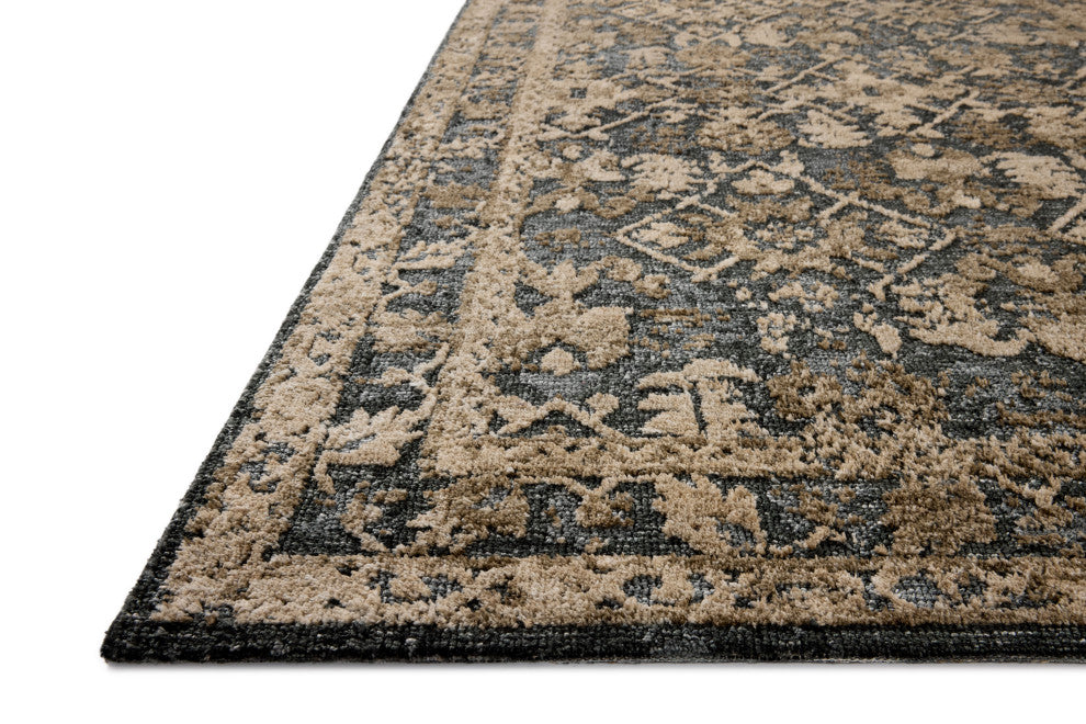Loloi Percival Denim /Granite 2'-6" x 7'-6" Runner Rug