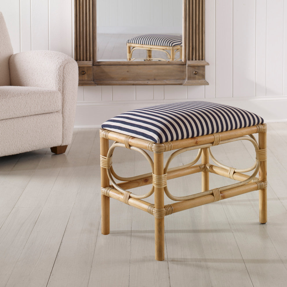 Laguna Small Bench, Striped