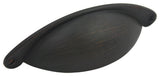 Cabinet Cup Pull, Oil Rubbed Bronze, Set of 10