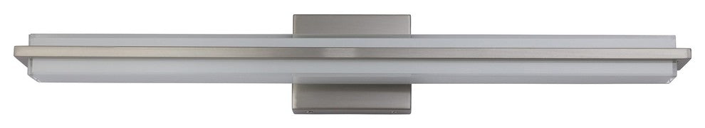 Dario LED 30" Vanity Bar, Brushed Nickel