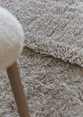 Tundra Woolable Rug, Blended Sheep Grey, 5'7" X 7'10"