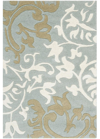 Safavieh Soho Soh760B Floral Rug, Blue/Multi, 6'0"x6'0" Round