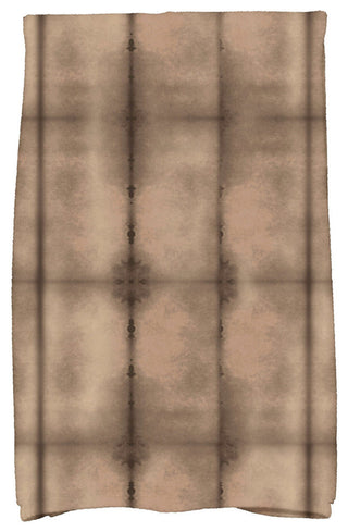 Pool, Stripe Print Hand Towel, Brown
