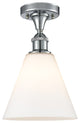 Innovations 516-1C-PC-GBC-81-LED 1 Light Semi-Flush Mount, Polished Chrome