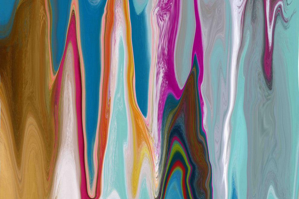 "Ocean Movement II" Painting Print on Canvas by Irena Orlov