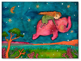 Wyanne 'Come Dream With Me' Canvas Art, 24"x18"