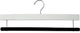 Extra Long White Wooden Pant Hangers, Box of 25