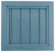 Coastal Executive Desk with CPU Storage, Smoky Blue