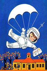 "Astro Boy" Painting Print on Canvas by Curtis